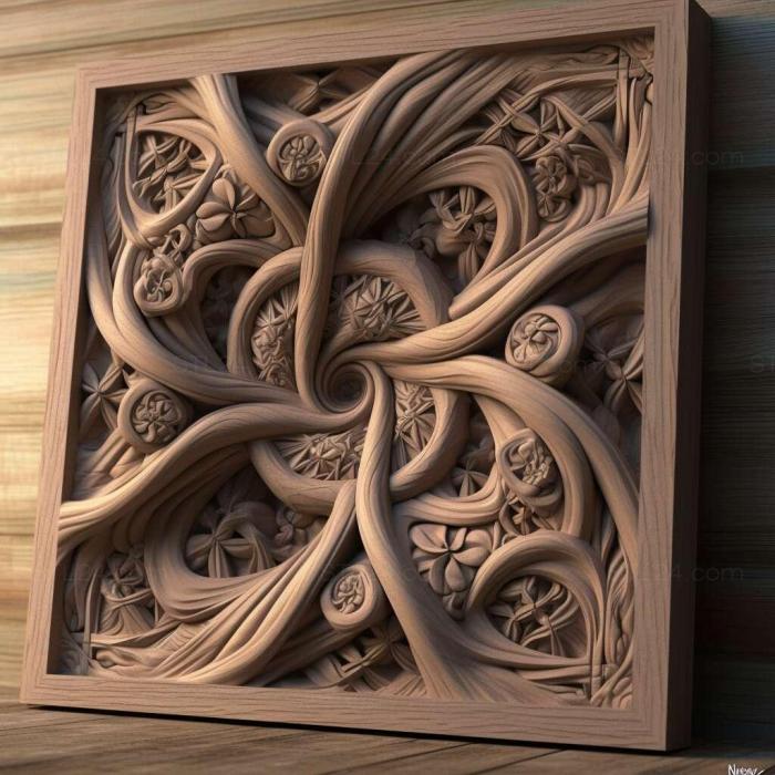 Patterns and decorations (Infinity 1, PATTERN_1733) 3D models for cnc